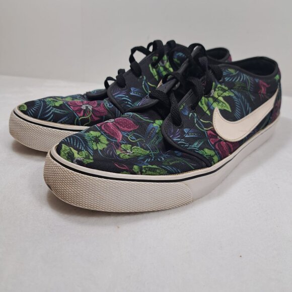 Nike Toki‎ Textile Print Low Floral Hawaiian Shoes - Men's Size US 11 - Picture 4 of 12